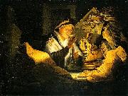 Rembrandt Peale Money Changer France oil painting artist